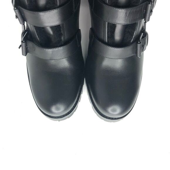 Christian Louboutin Glorymount 70 Spike Buckle Detail Lug Sole Boots 38.5 - Picture 7 of 9